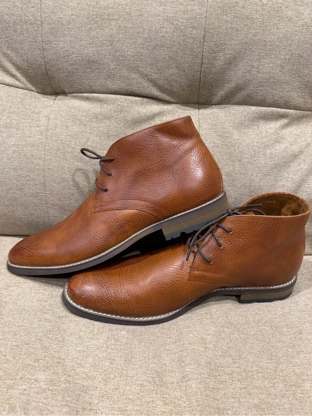 NEW Carlo Morandi Men's Chukka Boots 10.5